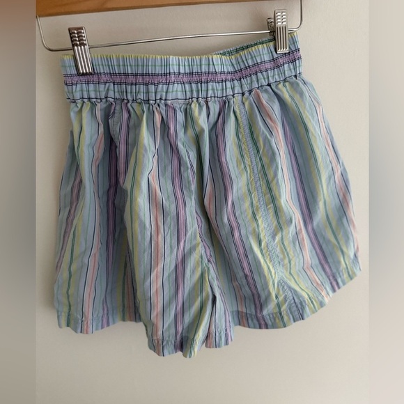 Get Free Striped Pull Pn Shorts NWOT sky blue combo - Picture 3 of 5